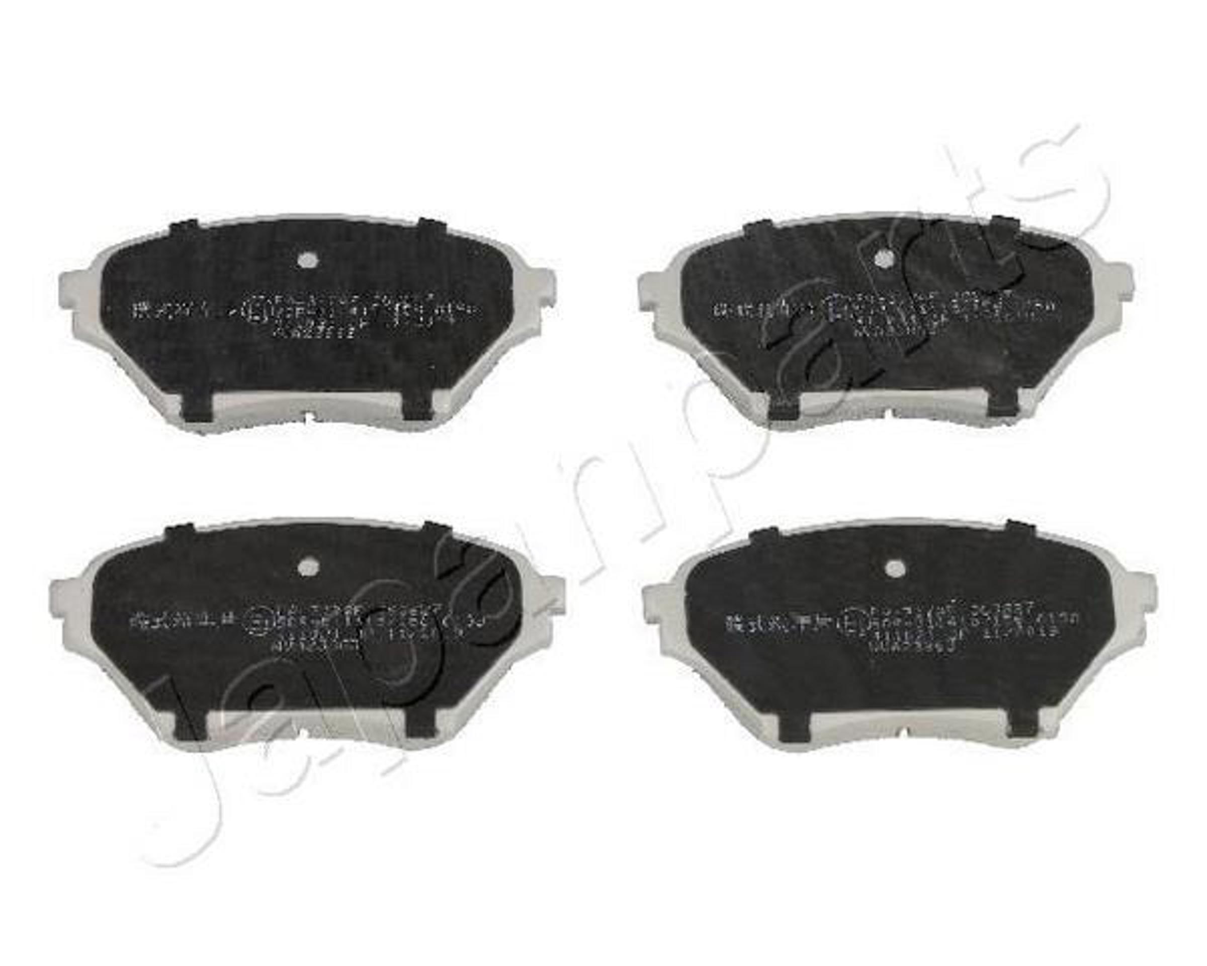 Колодки тормозные дисковые JAPANPARTS PA-317AF