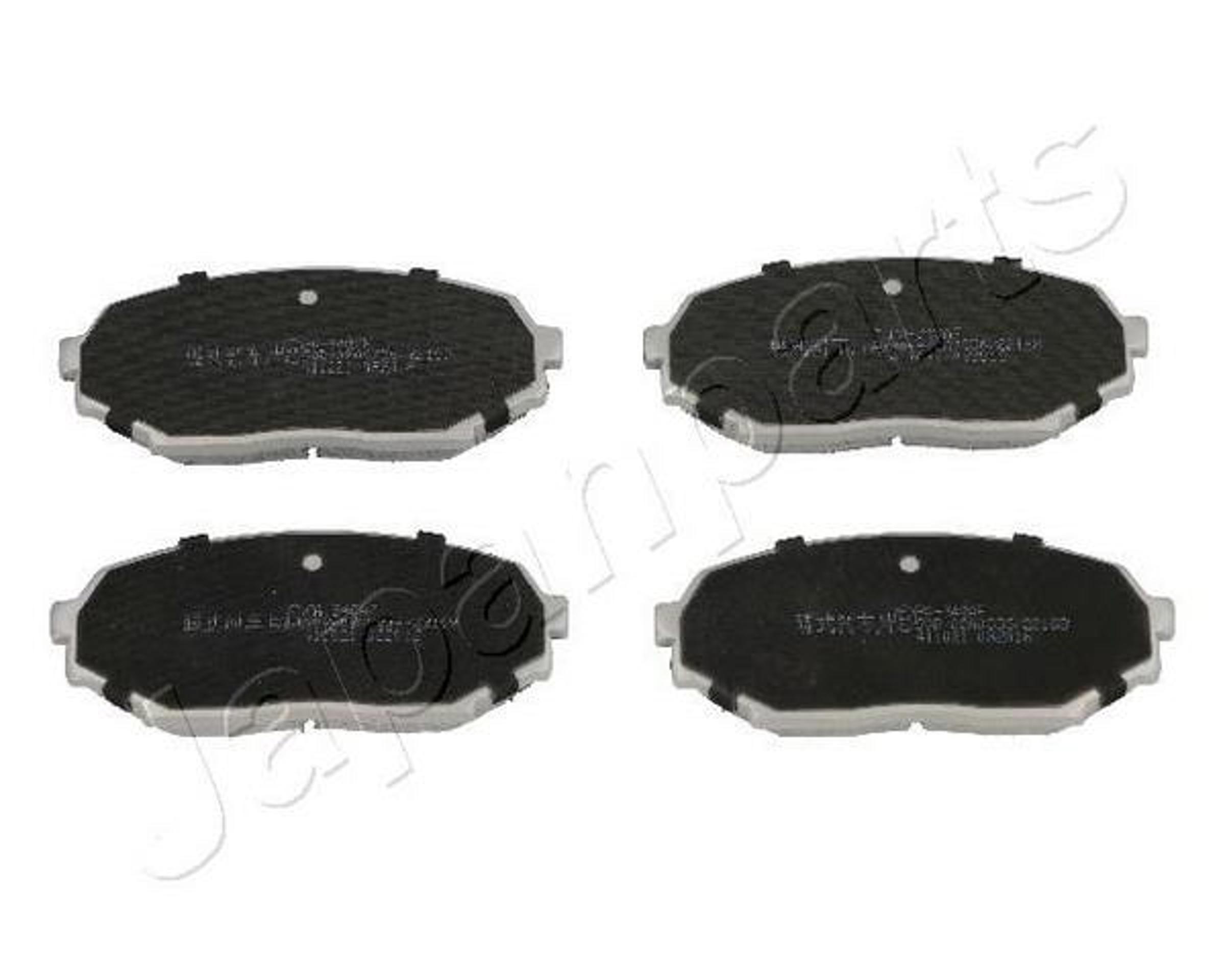 Колодки тормозные дисковые JAPANPARTS PA-340AF