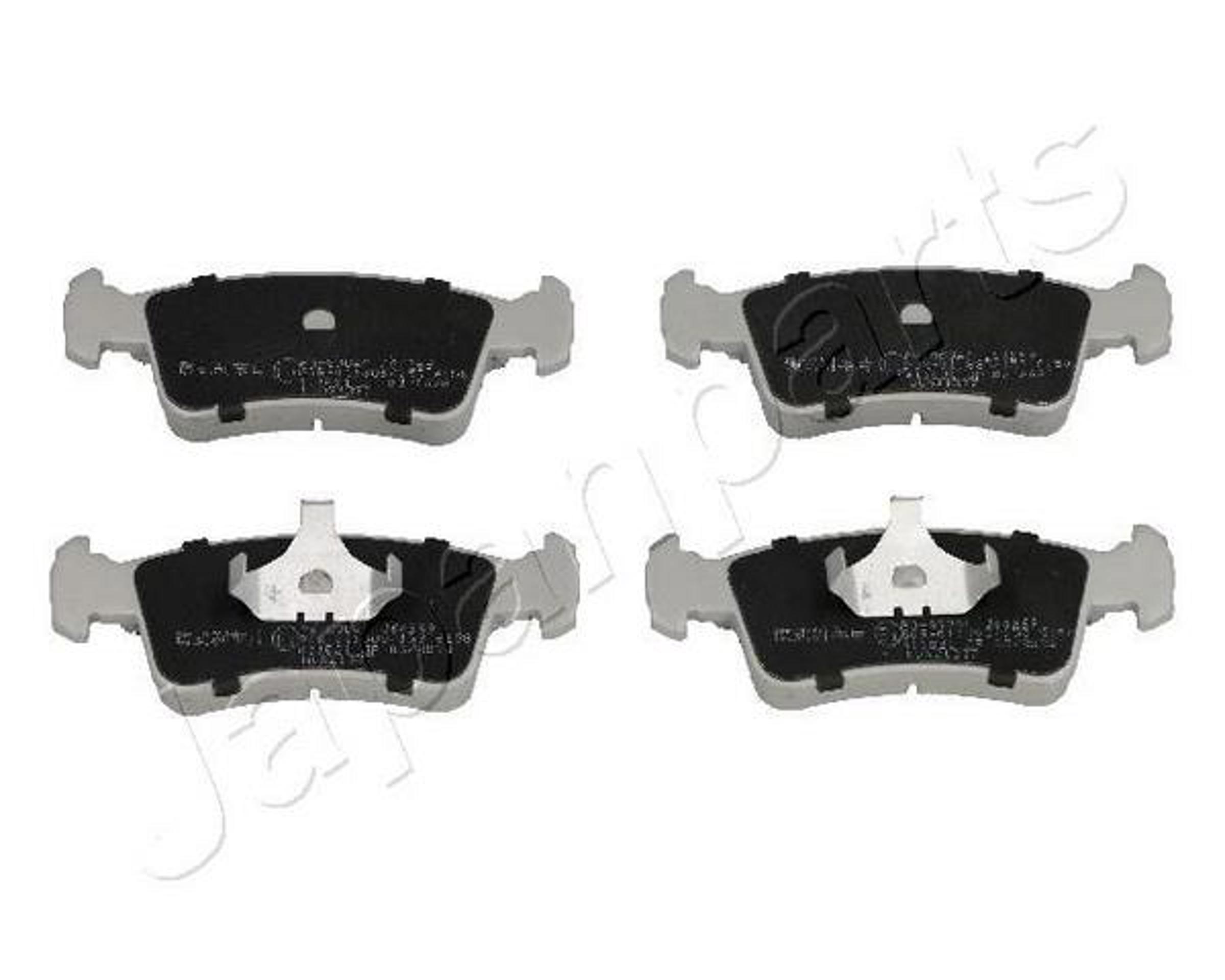 Колодки тормозные дисковые JAPANPARTS PA-898AF
