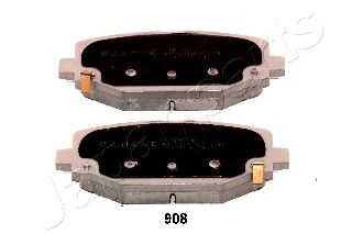 Колодки тормозные дисковые задн JAPANPARTS PP-908AF