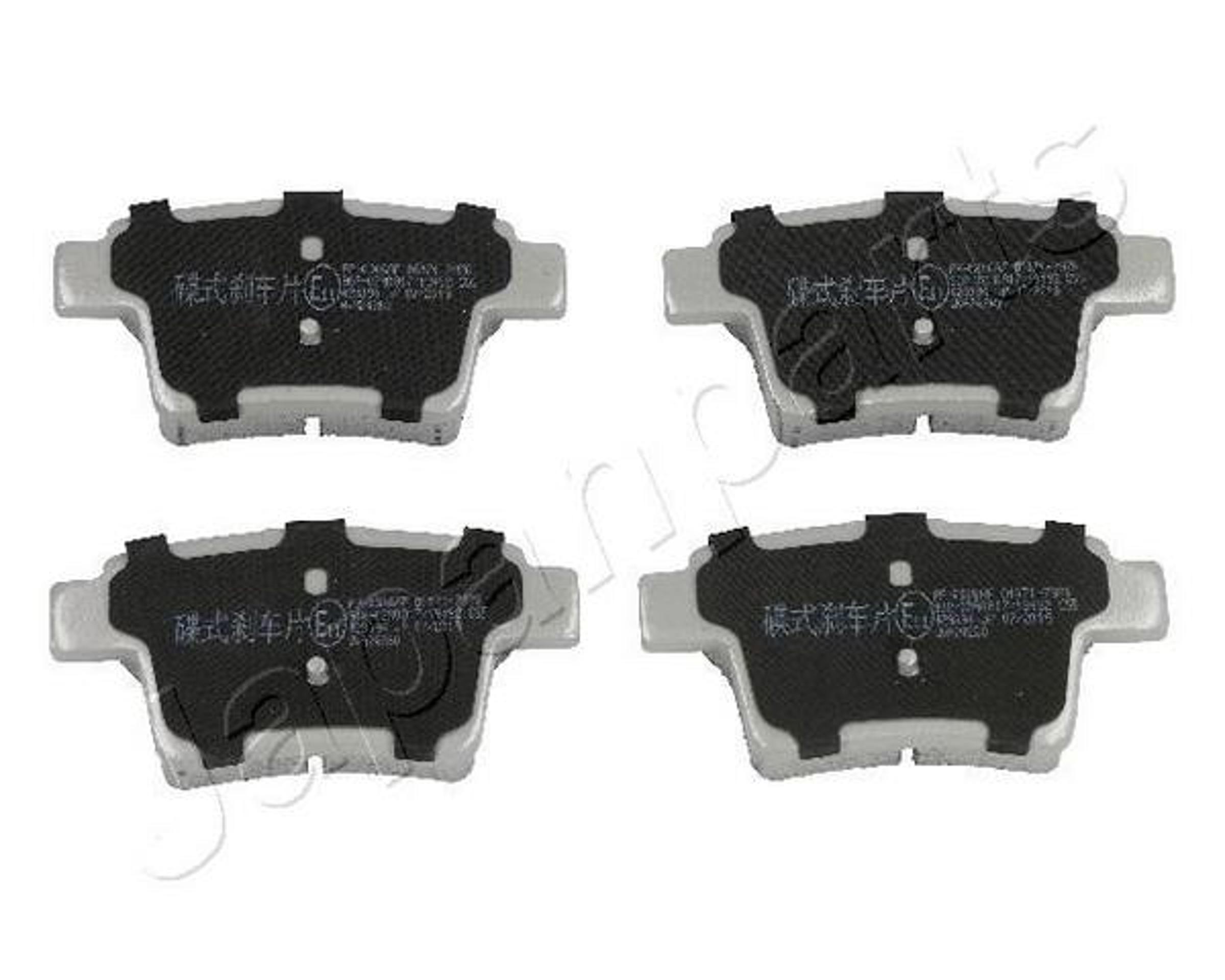 Колодки тормозные дисковые JAPANPARTS PP-0306AF