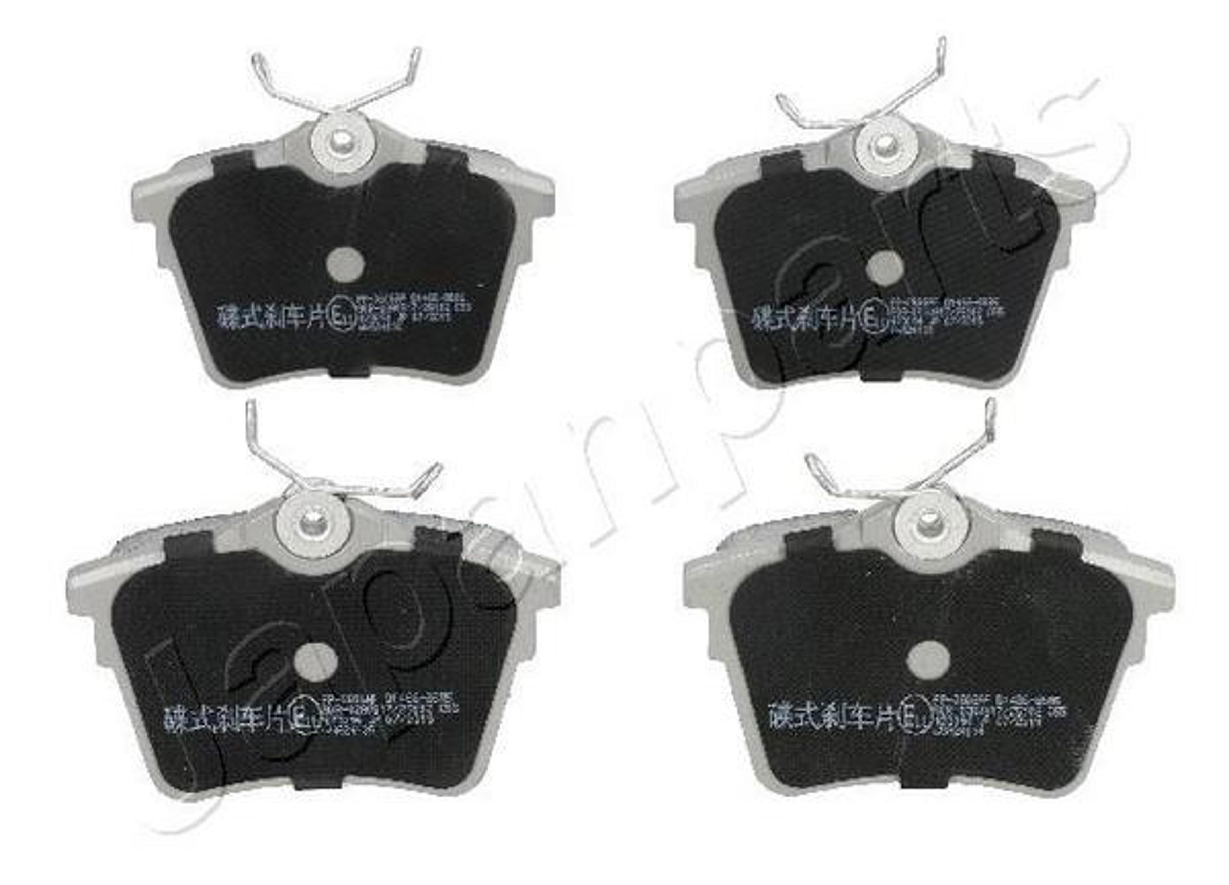 Колодки тормозные citroen c5 08-/peugeot 407 04-/607 00- задние JAPANPARTS PP0606AF