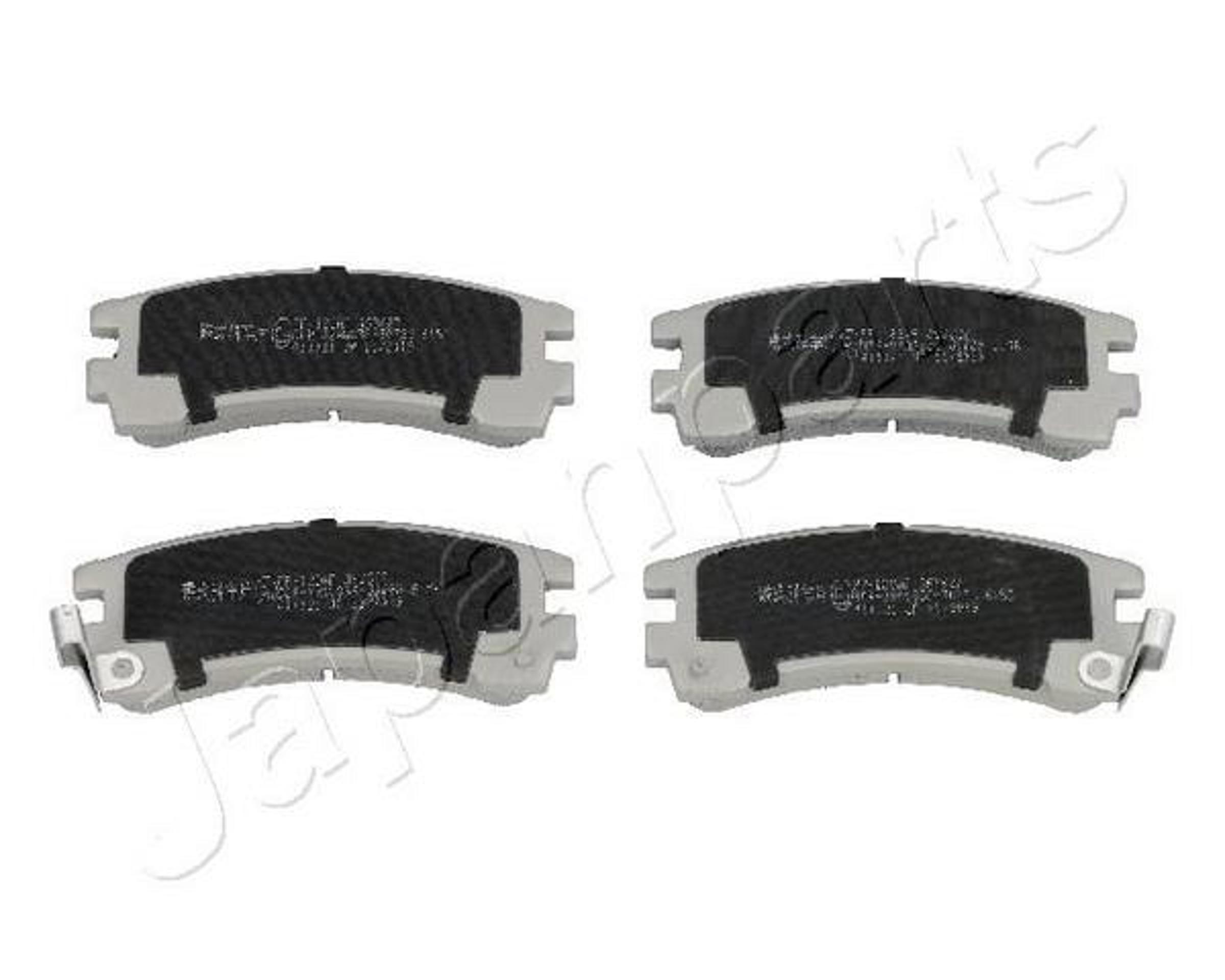 Комплект тормозных колодок дисковый тормоз JAPANPARTS PP-128AF