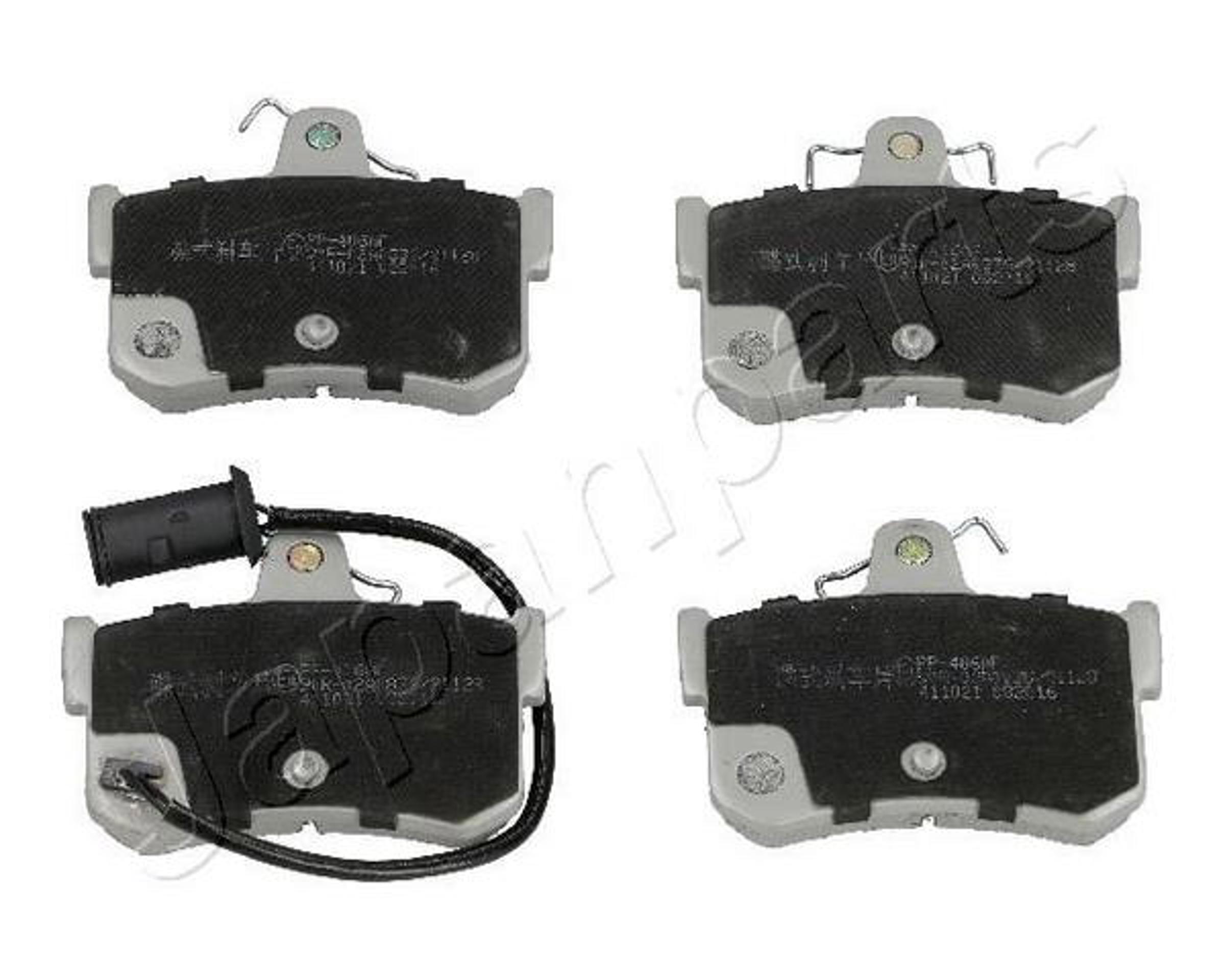 Колодки тормозные дисковые JAPANPARTS PP-406AF