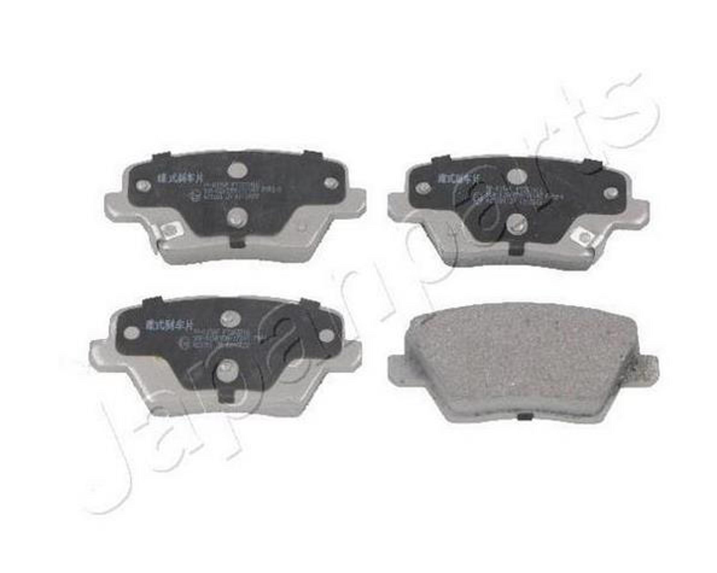 Колодки тормозные дисковые комплект JAPANPARTS PPK15AF