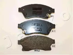 Колодки тормозные дисковые передние комплект JAPKO 50W12