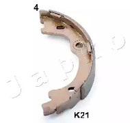 Комплект тормозных колодок стояночная тормозной системы JAPKO 55K21