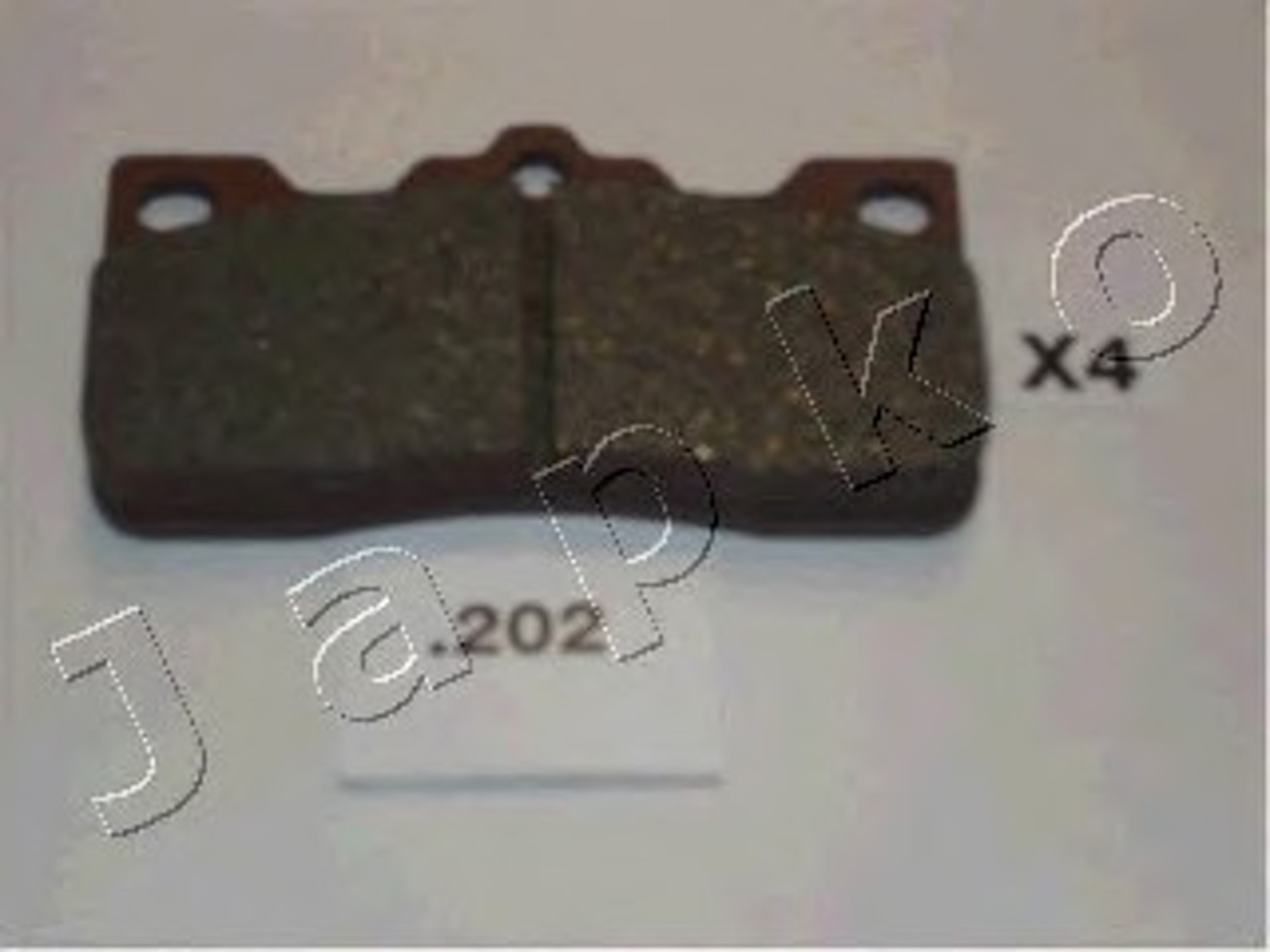 Комплект тормозных колодок дисковый тормоз JAPKO 51202