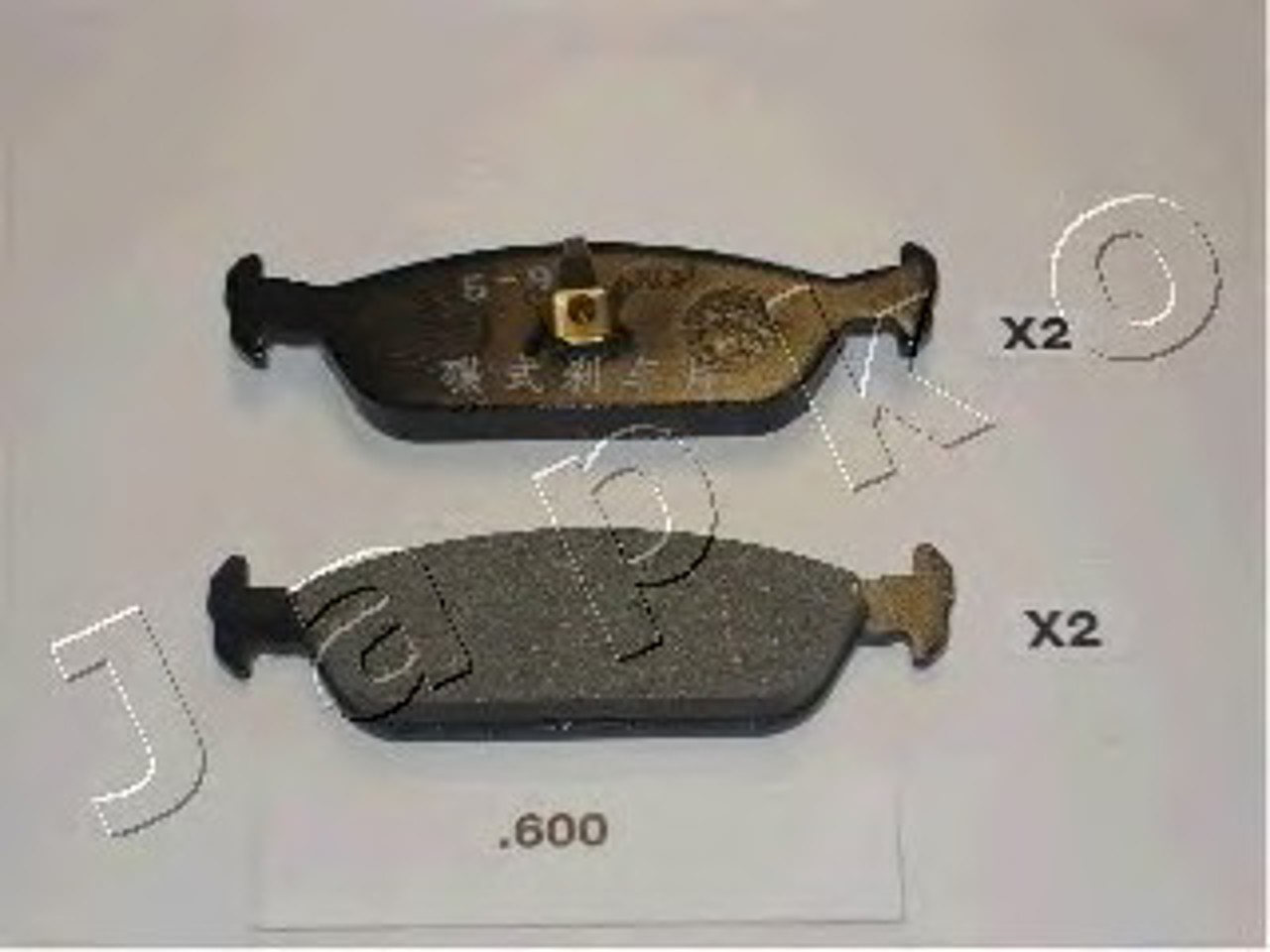 Колодки тормозные дисковые JAPKO 51600