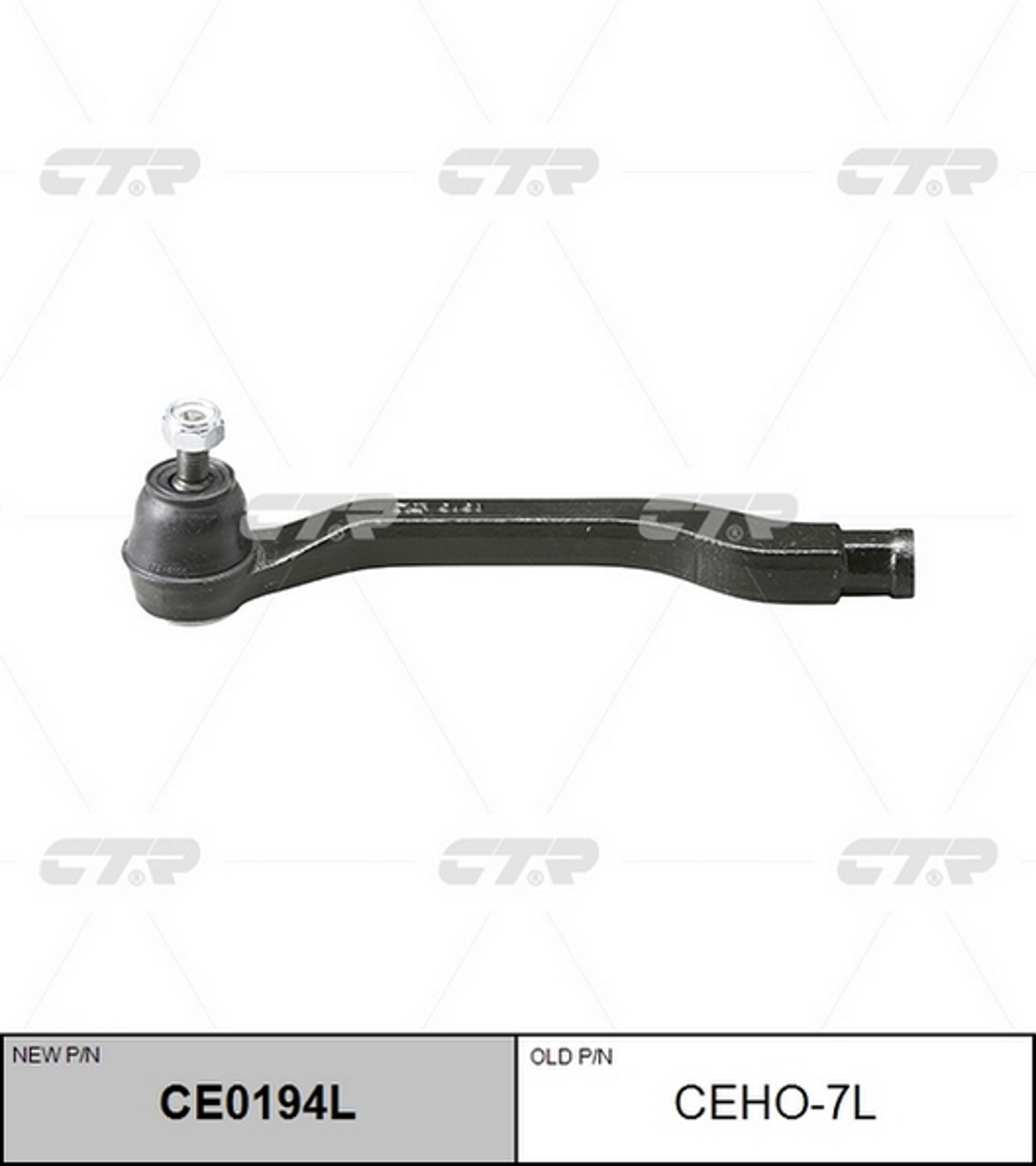 Наконечник рулевой тяги CTR CE0194L