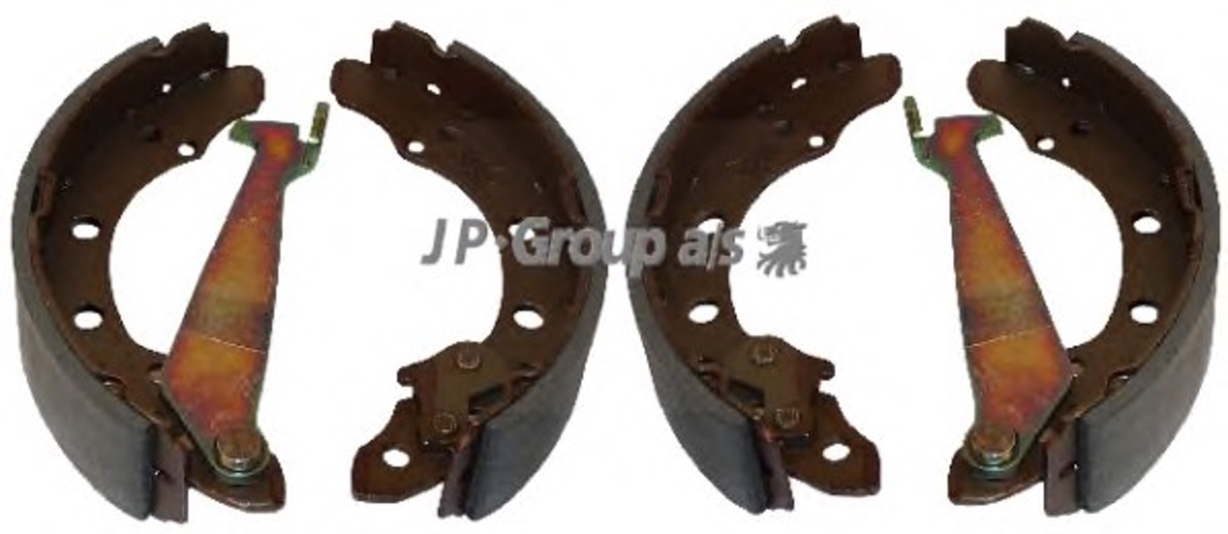 Тормозные колодки задние (барабанные) JP GROUP 1163900210