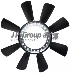 Крыльчатка вентилятора охлаждения двигателя JP GROUP 1114900300