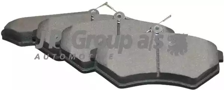 Комплект тормозных колодок дискового тормоза JP GROUP 1163601910