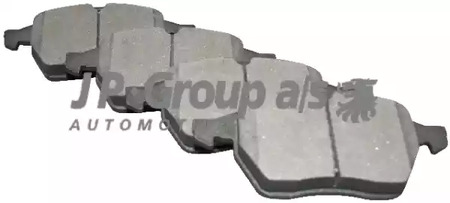 Комплект тормозных колодок дискового тормоза JP GROUP 1263601010