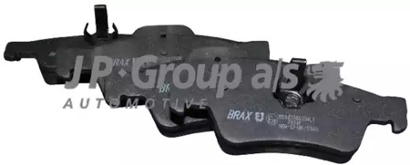 Комплект тормозных колодок дискового тормоза JP GROUP 1363701010