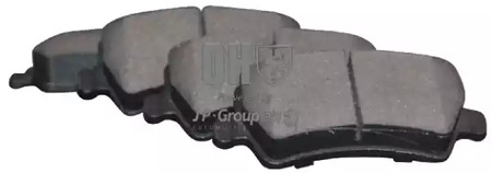 Комплект тормозных колодок дискового тормоза JP GROUP 1563700810