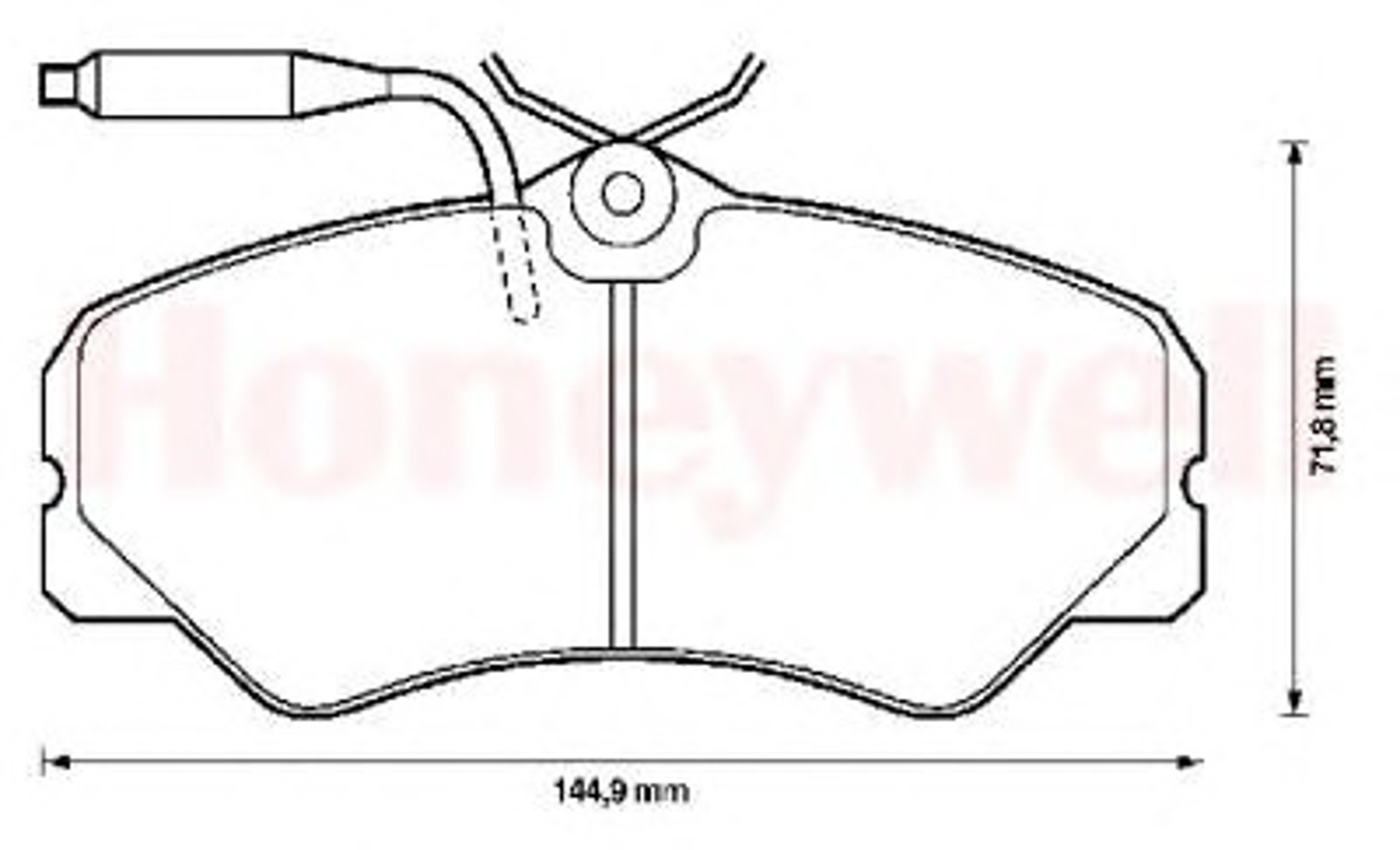 Колодки тормозные дисковые JURID 571393J