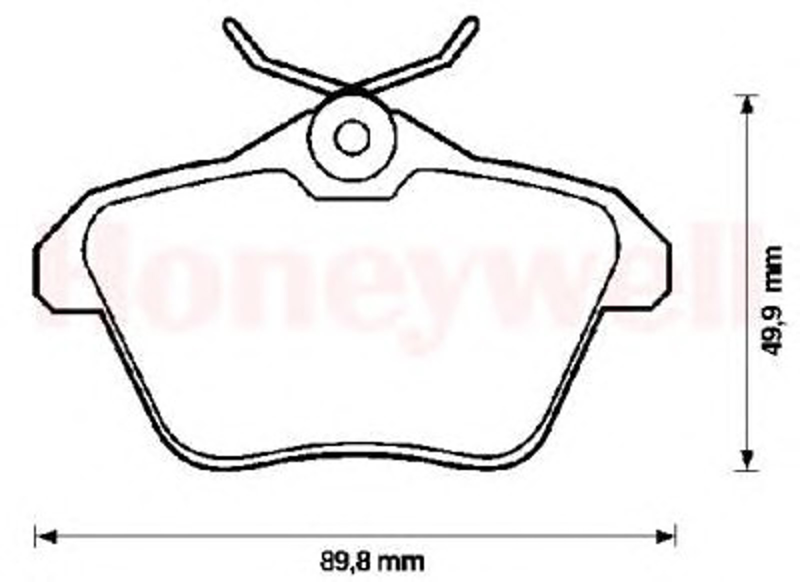 Колодки тормозные дисковые JURID 571908J