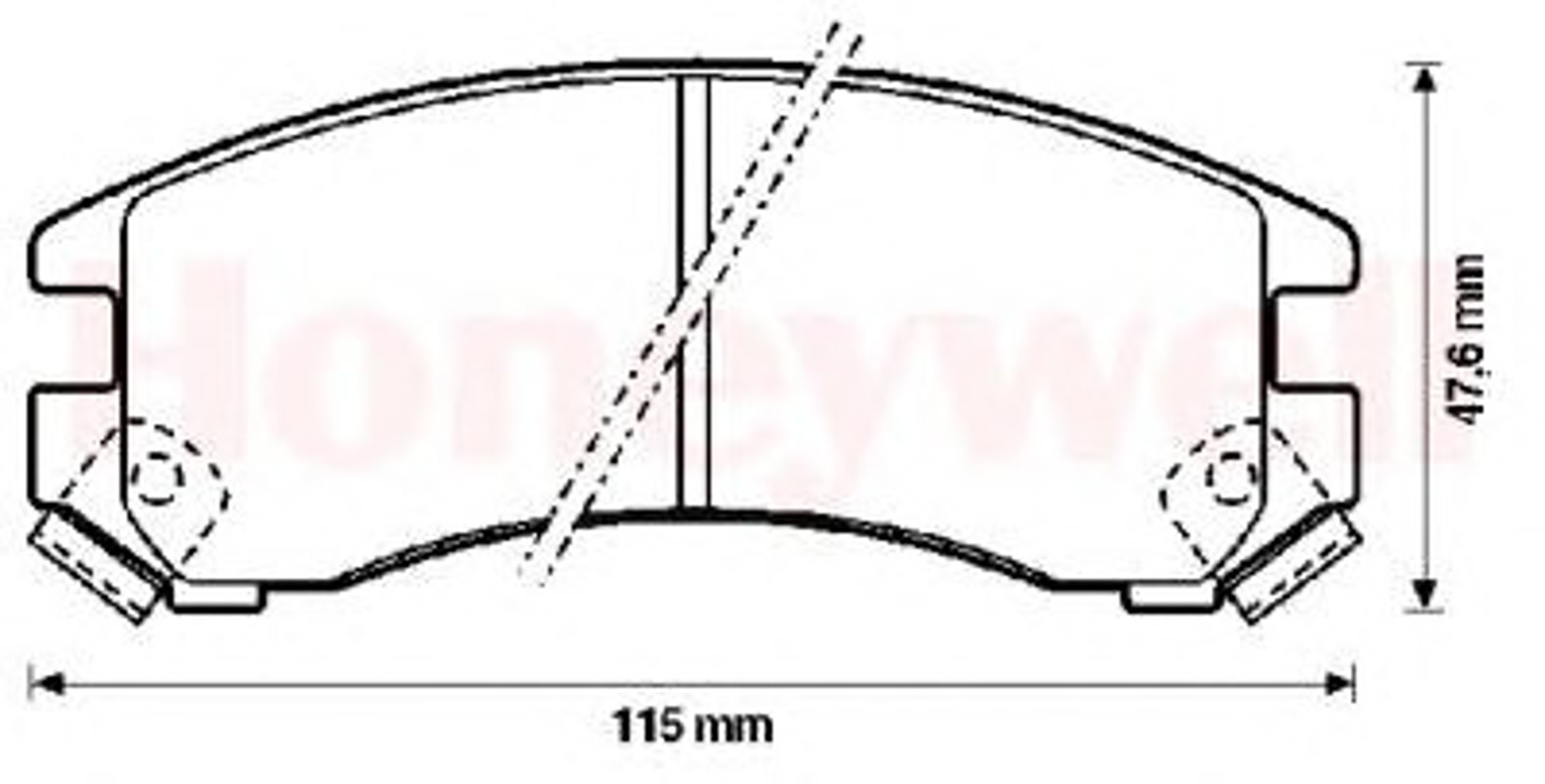 Колодки тормозные дисковые JURID 572236J