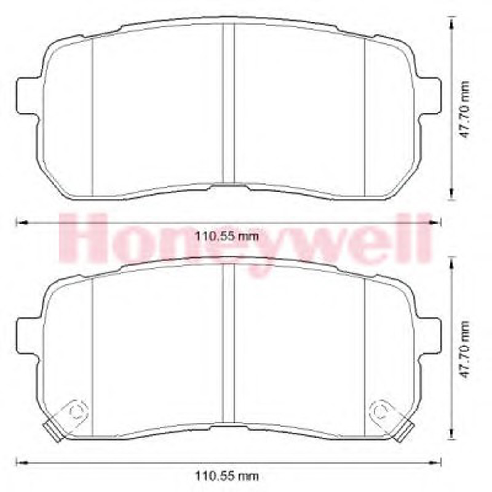 Колодки тормозные дисковые JURID 572596J