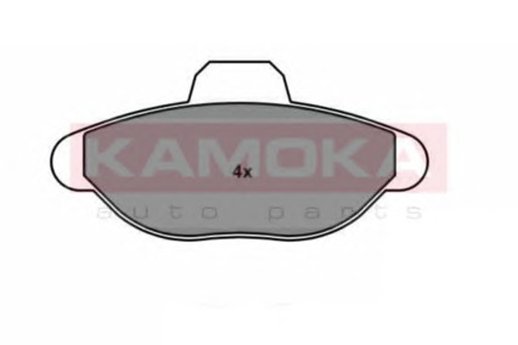 Комплект тормозных колодок дисковый тормоз KAMOKA JQ1011498