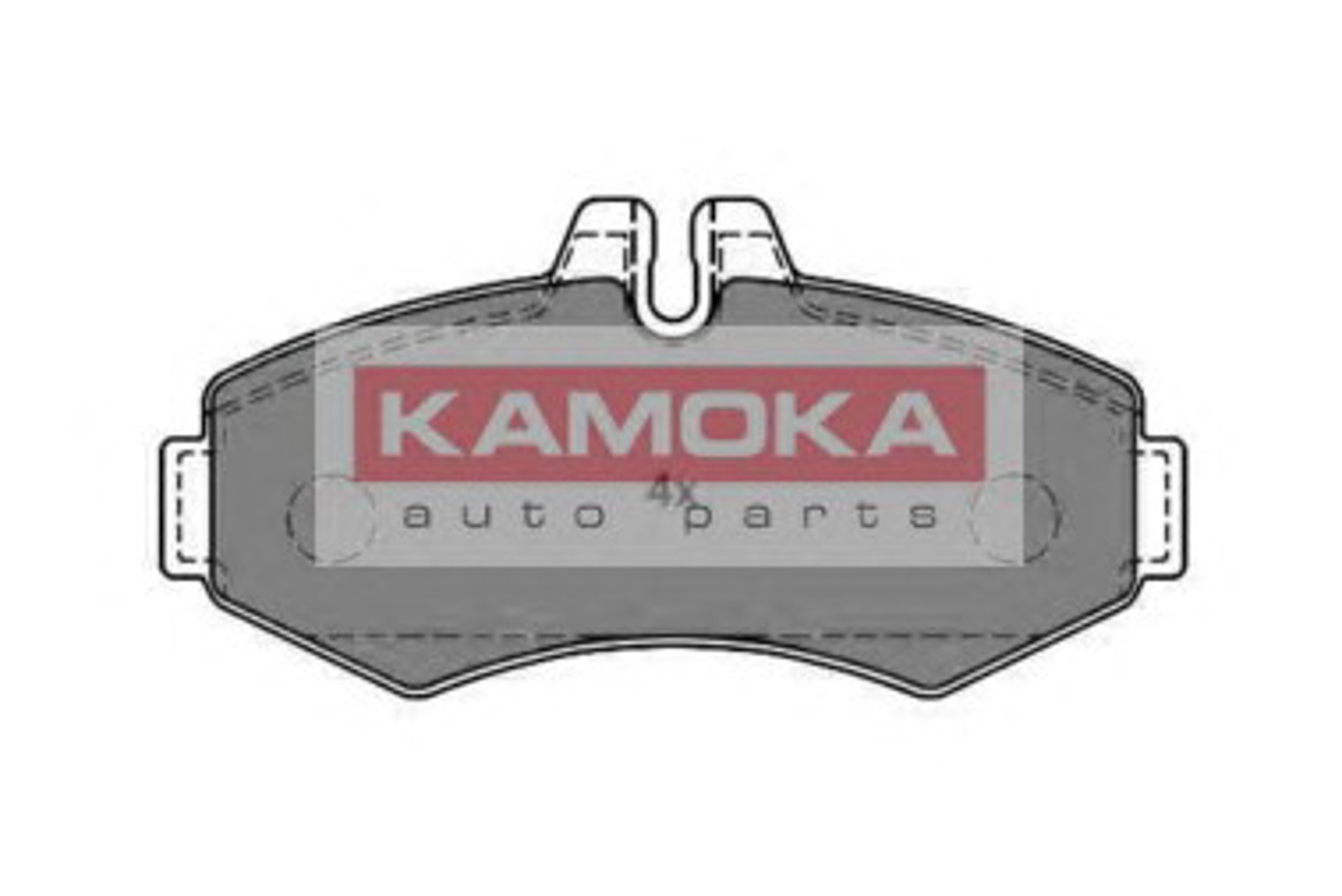 Комплект тормозных колодок дисковый тормоз KAMOKA JQ1012608