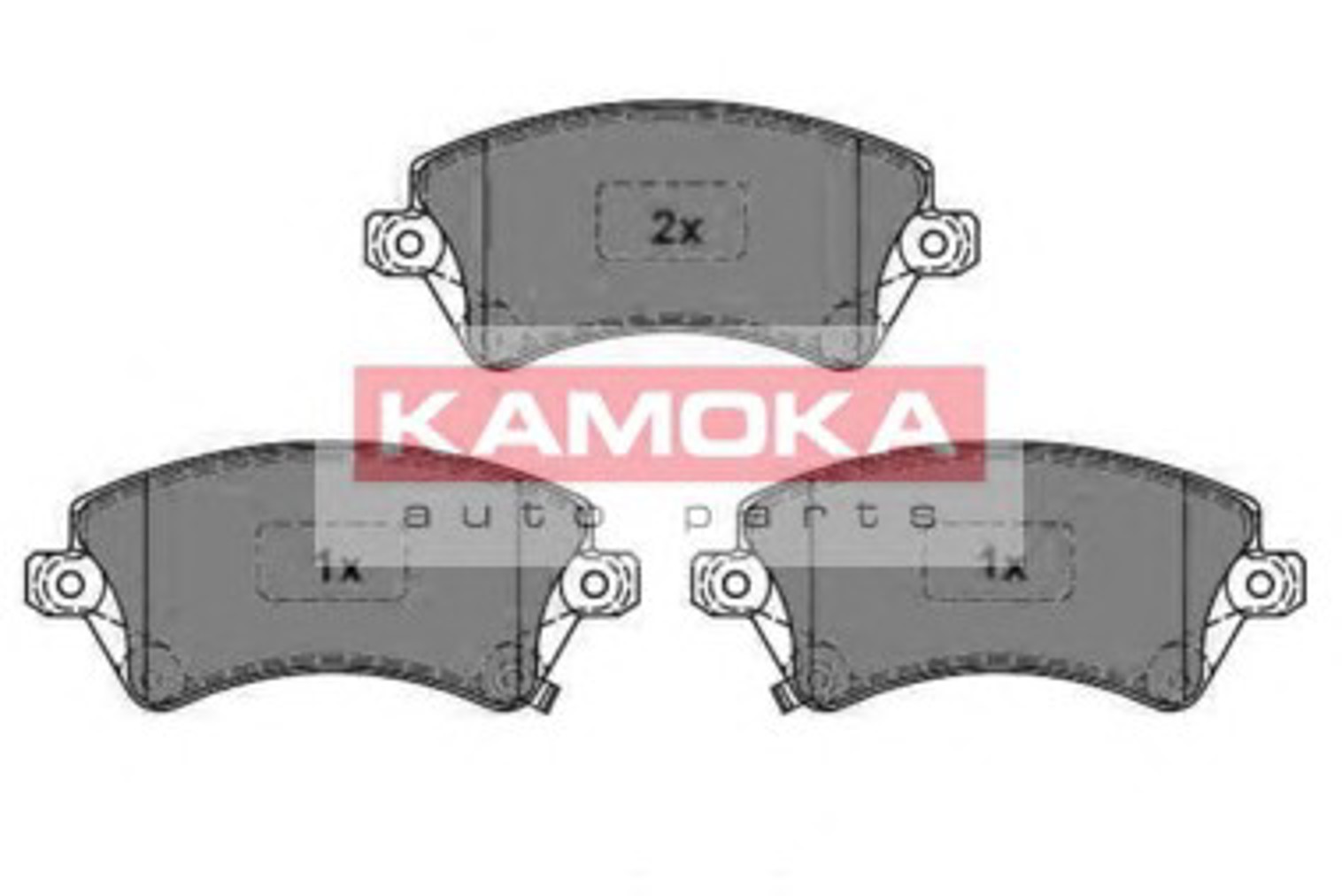 Колодки тормозные дисковые KAMOKA JQ1013146