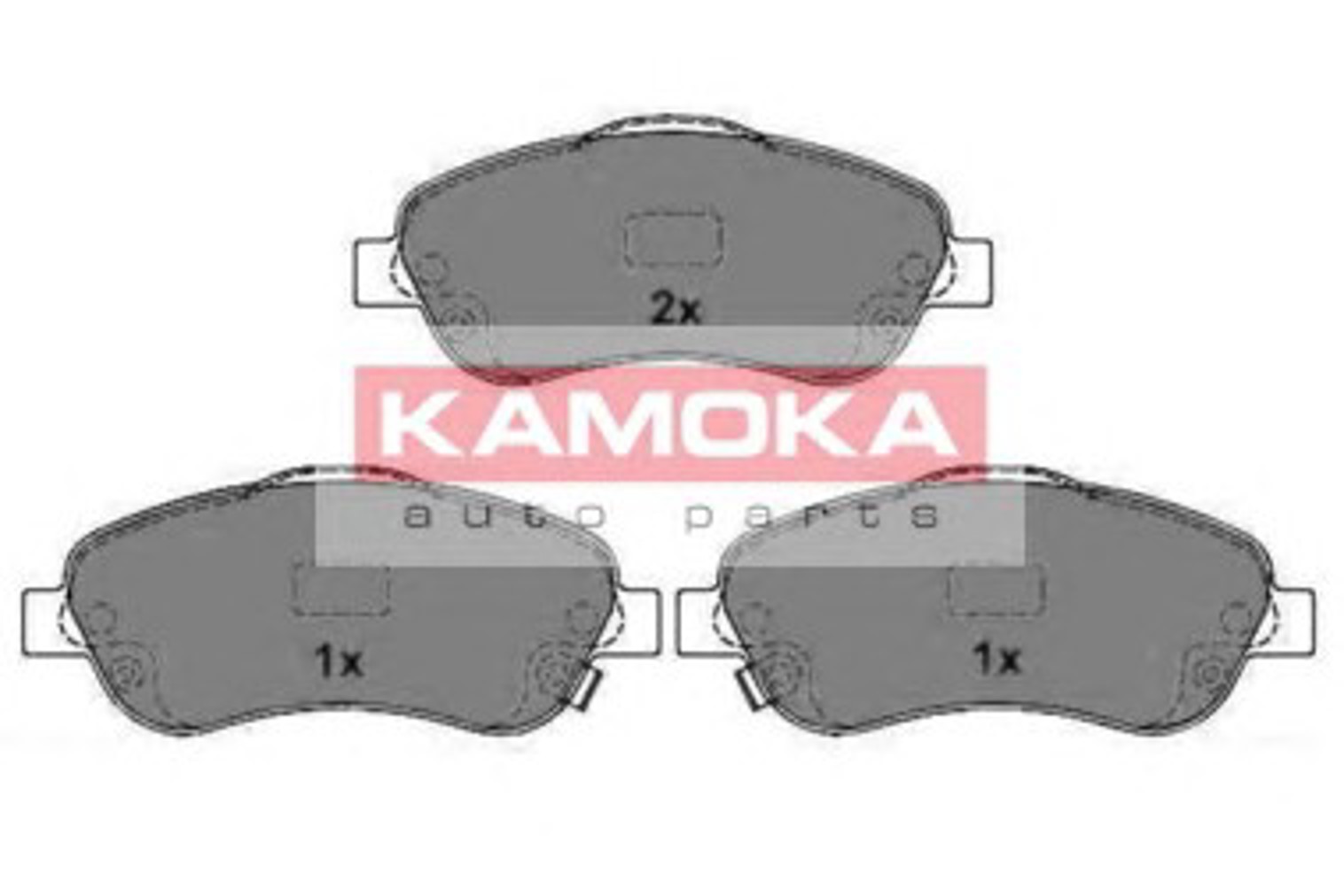 Колодки тормозные дисковые KAMOKA JQ1013296