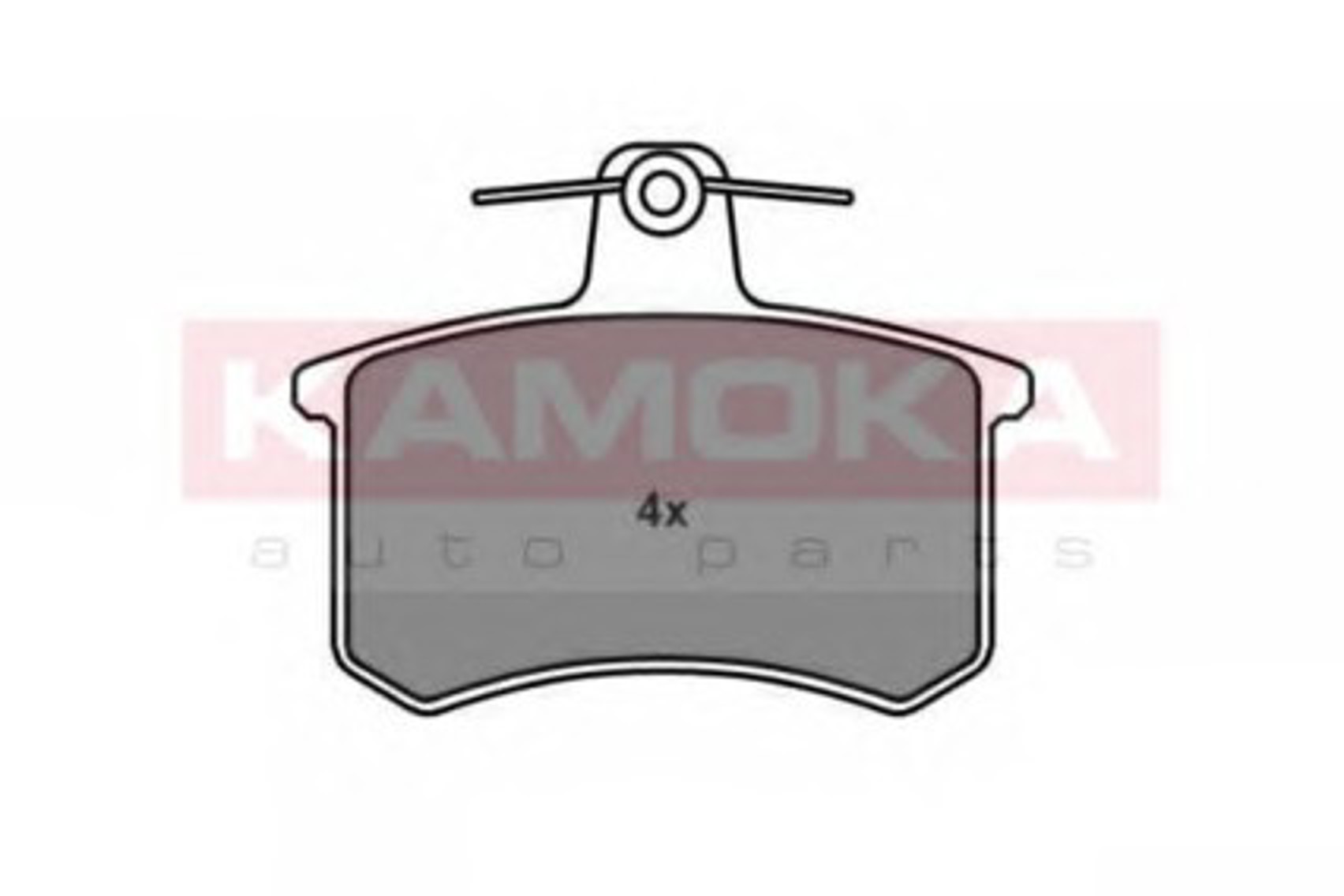 Комплект тормозных колодок дисковый тормоз KAMOKA JQ101444