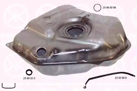 Бак топливный KLOKKERHOLM 2551009
