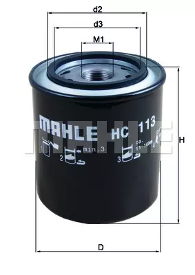 Гидрофильтр автоматическая коробка передач MAHLE/KNECHT HC113