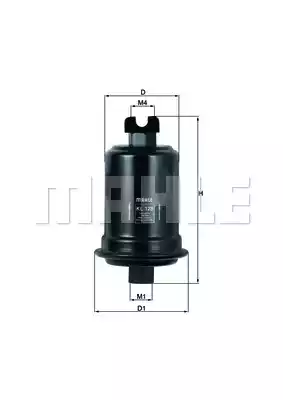 Топливный фильтр MAHLE/KNECHT KL128