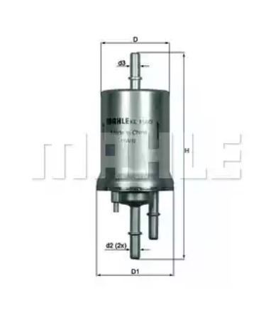 Топливный фильтр MAHLE/KNECHT KL156/3