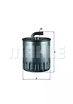 Топливный фильтр MAHLE/KNECHT KL179