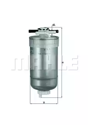 Топливный фильтр MAHLE/KNECHT KL233/2