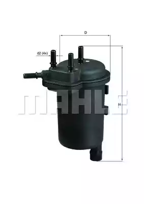 Топливный фильтр MAHLE/KNECHT KL430