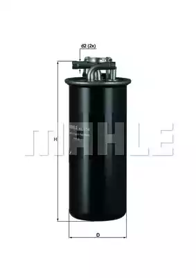 Фильтр топливный погружной MAHLE/KNECHT KL454