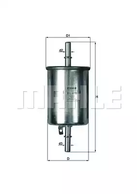 Топливный фильтр MAHLE/KNECHT KL470