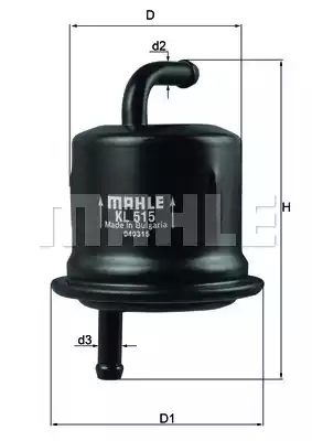 Топливный фильтр MAHLE/KNECHT KL515