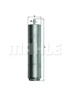 Топливный фильтр MAHLE/KNECHT KL579D