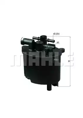 Топливный фильтр MAHLE/KNECHT KL581