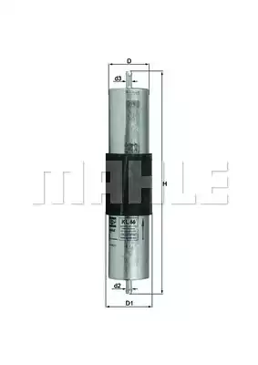 Топливный фильтр MAHLE/KNECHT KL66