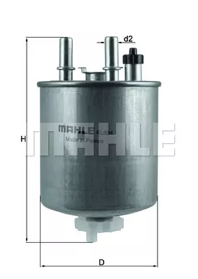 Топливный фильтр MAHLE/KNECHT KL834