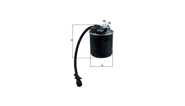 Топливный фильтр MAHLE/KNECHT KL912