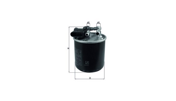 Топливный фильтр MAHLE/KNECHT KL913