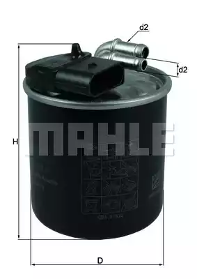 Топливный фильтр MAHLE/KNECHT KL914