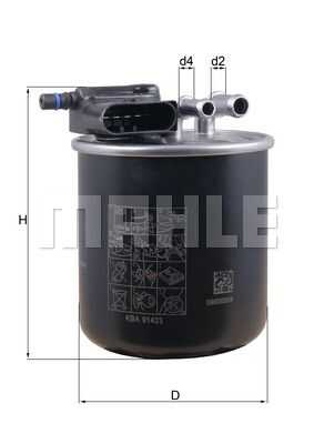 Топливный фильтр MAHLE/KNECHT KL949