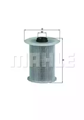 Топливный фильтр MAHLE/KNECHT KX183D