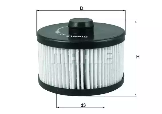 Топливный фильтр MAHLE/KNECHT KX199D