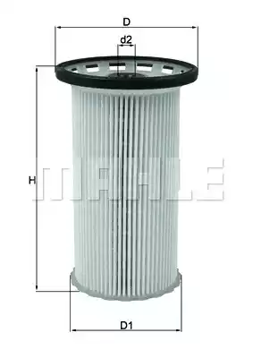 Топливный фильтр MAHLE/KNECHT KX386